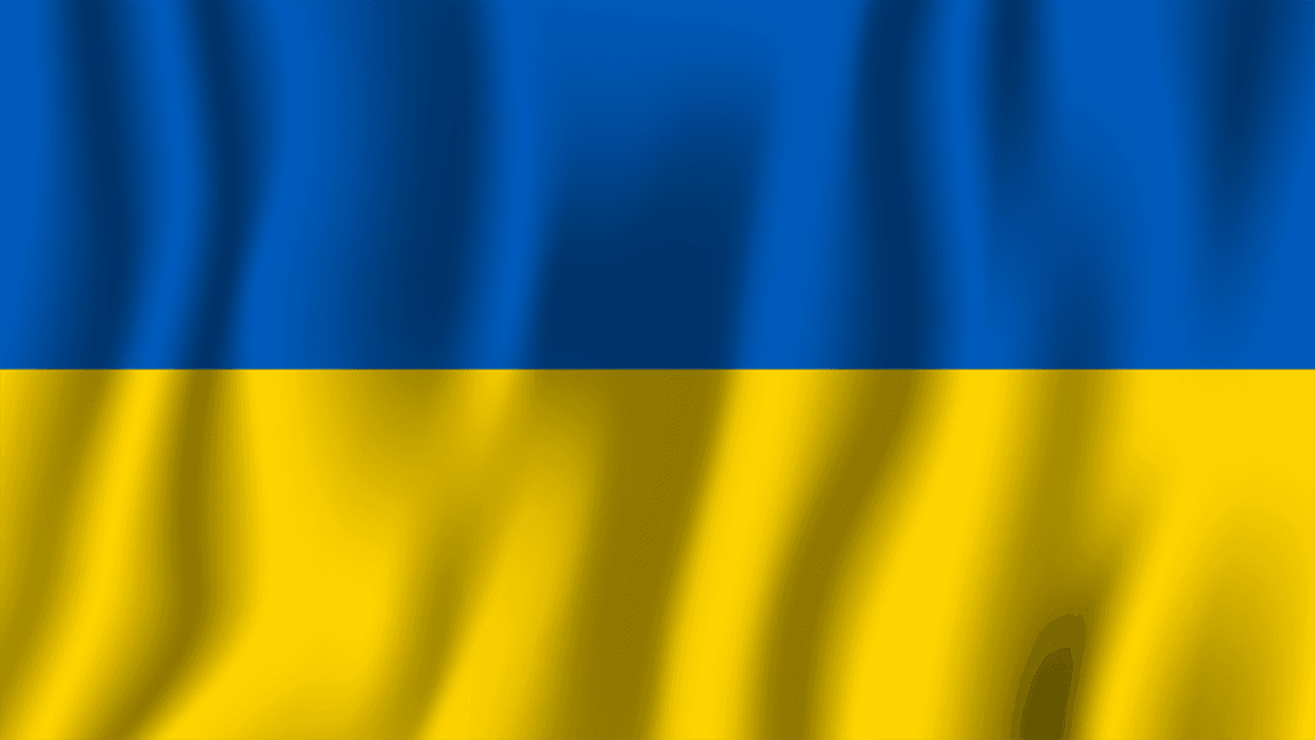 Ukrainan lippu.